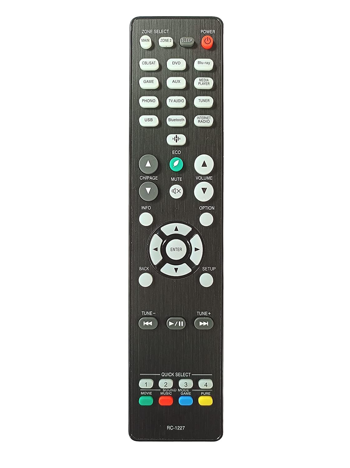Denon RC-1227 Replace Remote Fit for Denon AVR-X1500H AVR-X1600H AVR-S730H AVR-X1400H AVRS730H AVRX1400H AVR-S740H AVRS740H AVR-S750H AVRS750H AVR-X1500H AVRX1500H AVR-X1600H AVRX1600H (B0C4JZKHT4) Amazon Price History, Amazon Price Tracker