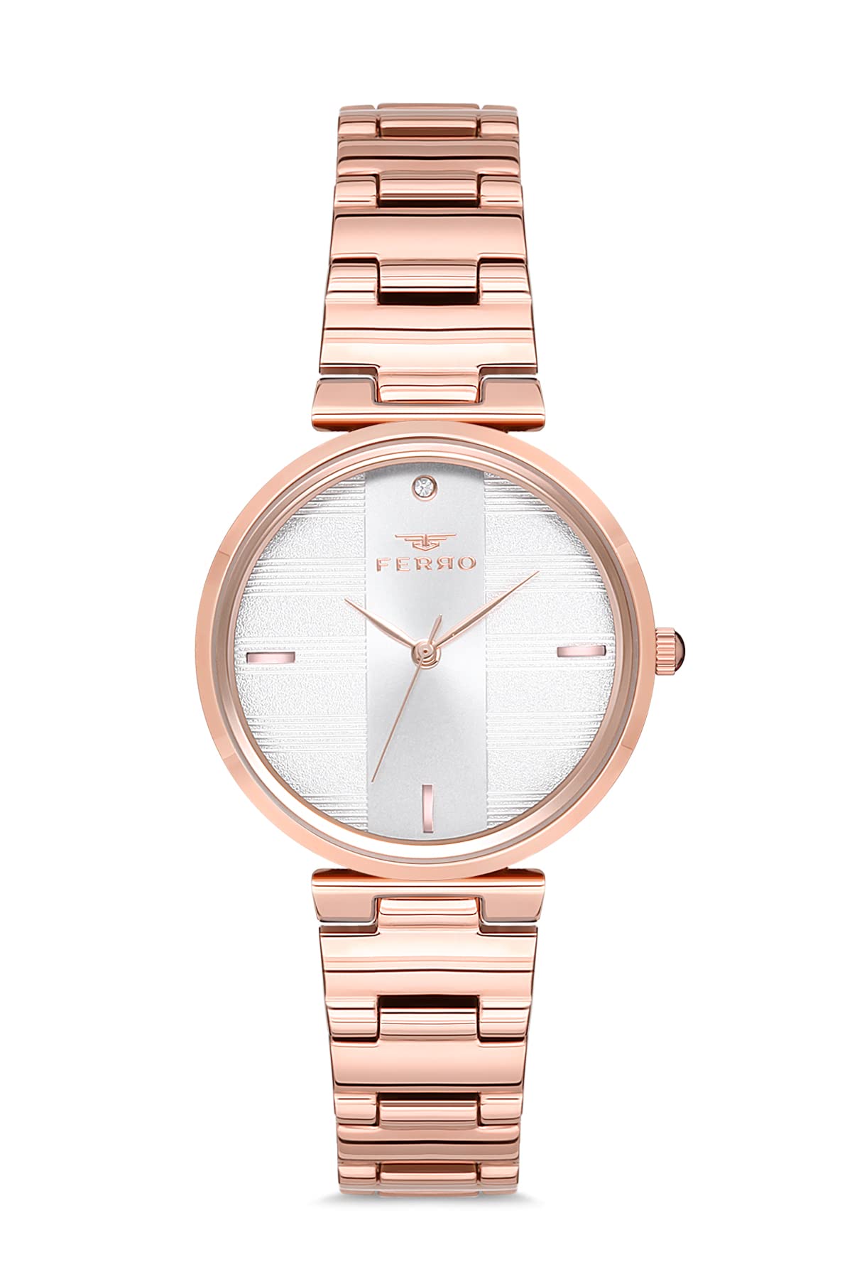 Ferro Analog Silver Dial Womens Watch-F21120A-C (B09RWLB8V1) Amazon Price History, Amazon Price Tracker