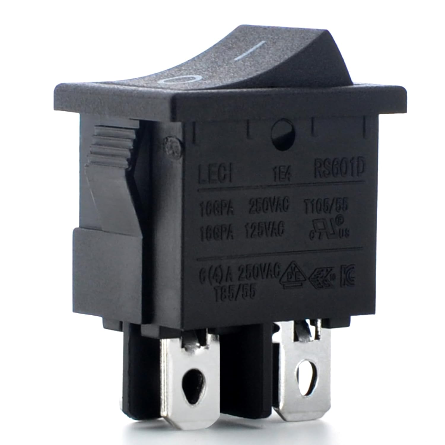 8231810 Vacuum Power Switch Replacement for Shop Vac QSH30, QL30, QL60B Wet & Dry Vacuums - 16 Amp, 4 Pin Rocker Switch 8231810, SV-8231810, QL30C