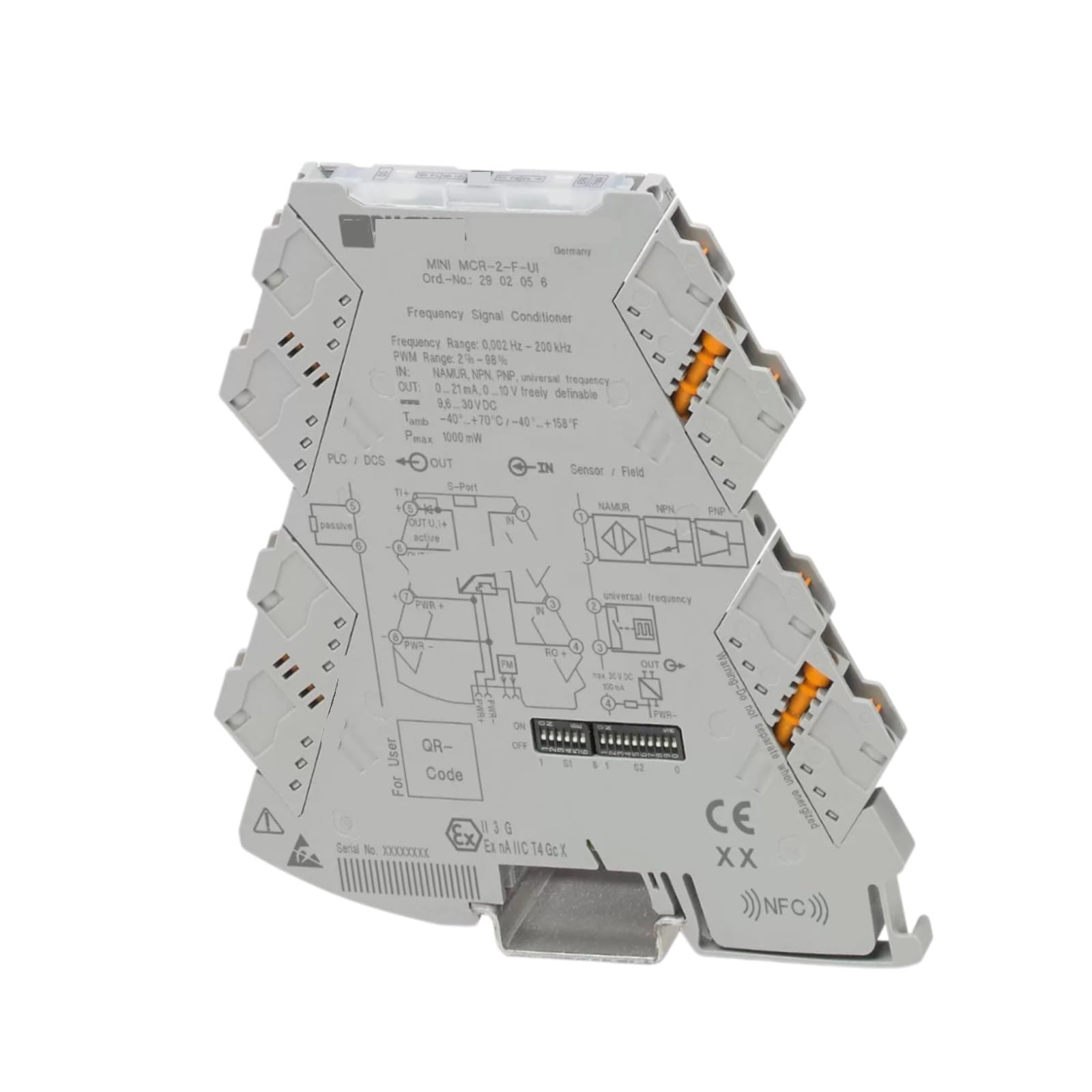 HKEJSJWA Frequency Transmitter MINI MCR-2-F-UI 2902056, Measurement Transmitter