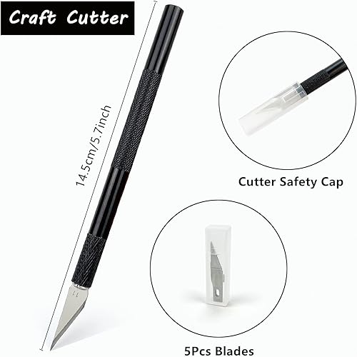 Miniatura 5 de Umaki Herramientas de envoltura de vinilo, kit de aplicación de película para ventana, kit de teñido de automóvil, juego de espátula de vinilo, kit