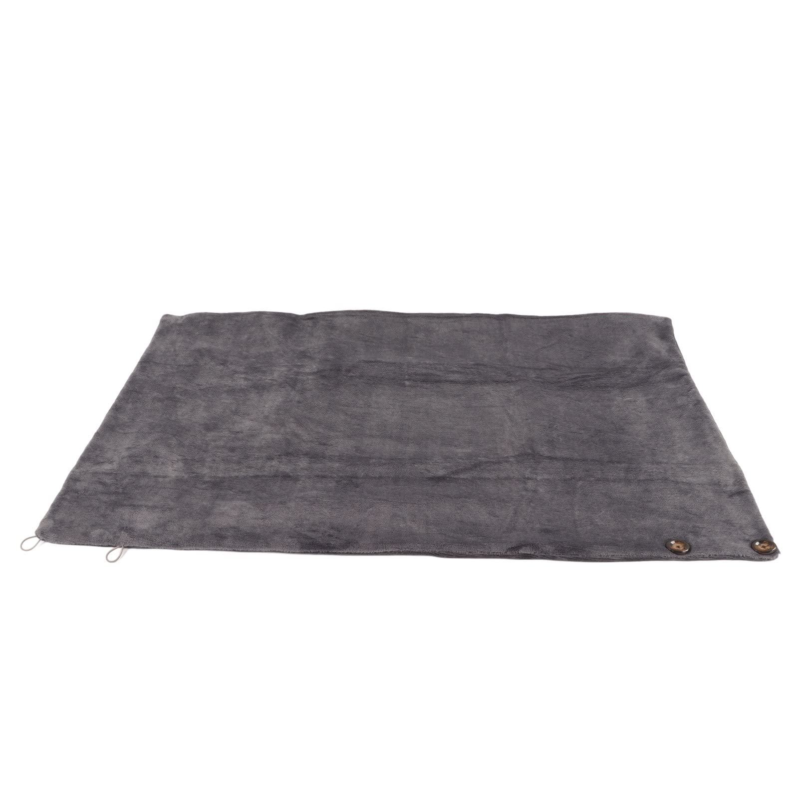 HURRISE Electric Heating Shawl Wrap,Wearable Heated Throw Blanket,Soft Lint 3 Heating Gears Keep Warm USB Heated Blanket with Timing (Grey)