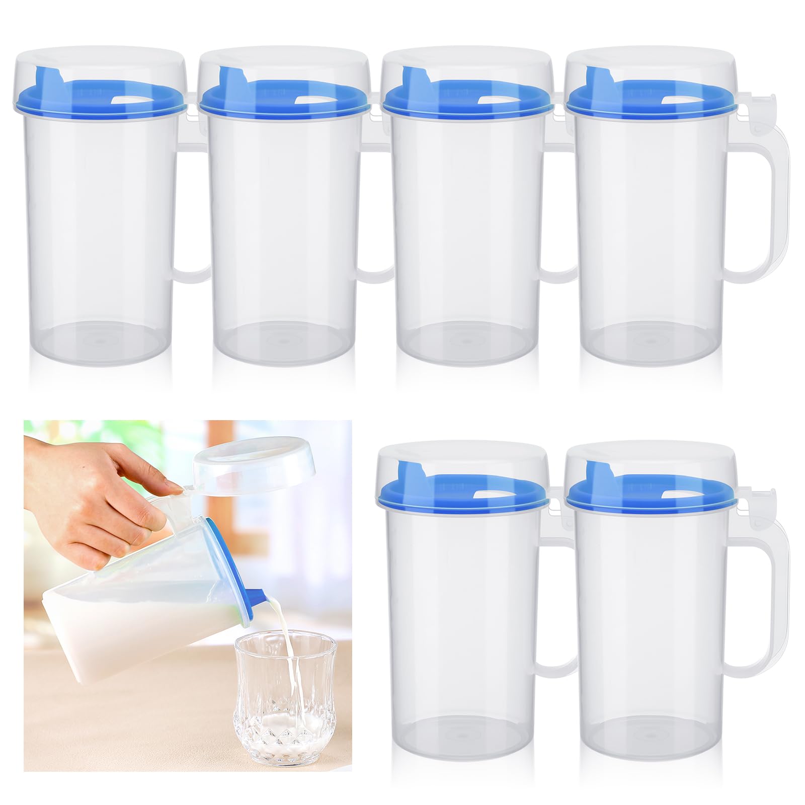 Snapklik.com : Newtay 6 Pack Early Learning Kids Easy Pouring Mini ...