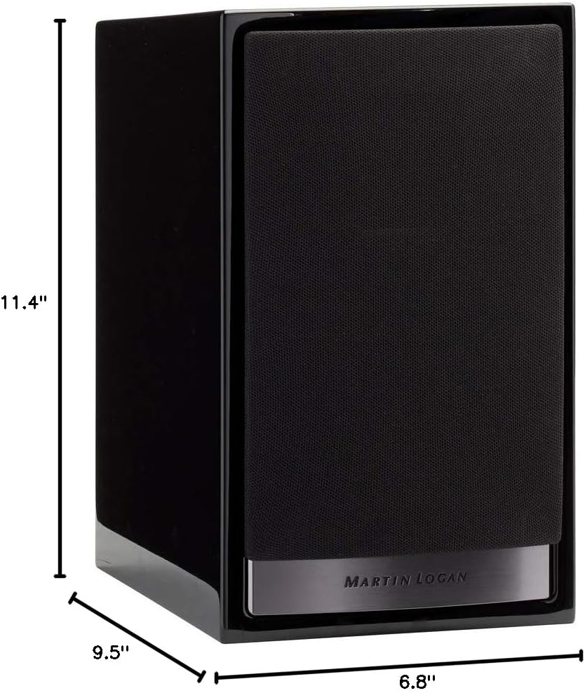 Martin Logan Motion 15i Bookshelf Speaker - (Each) Gloss Black