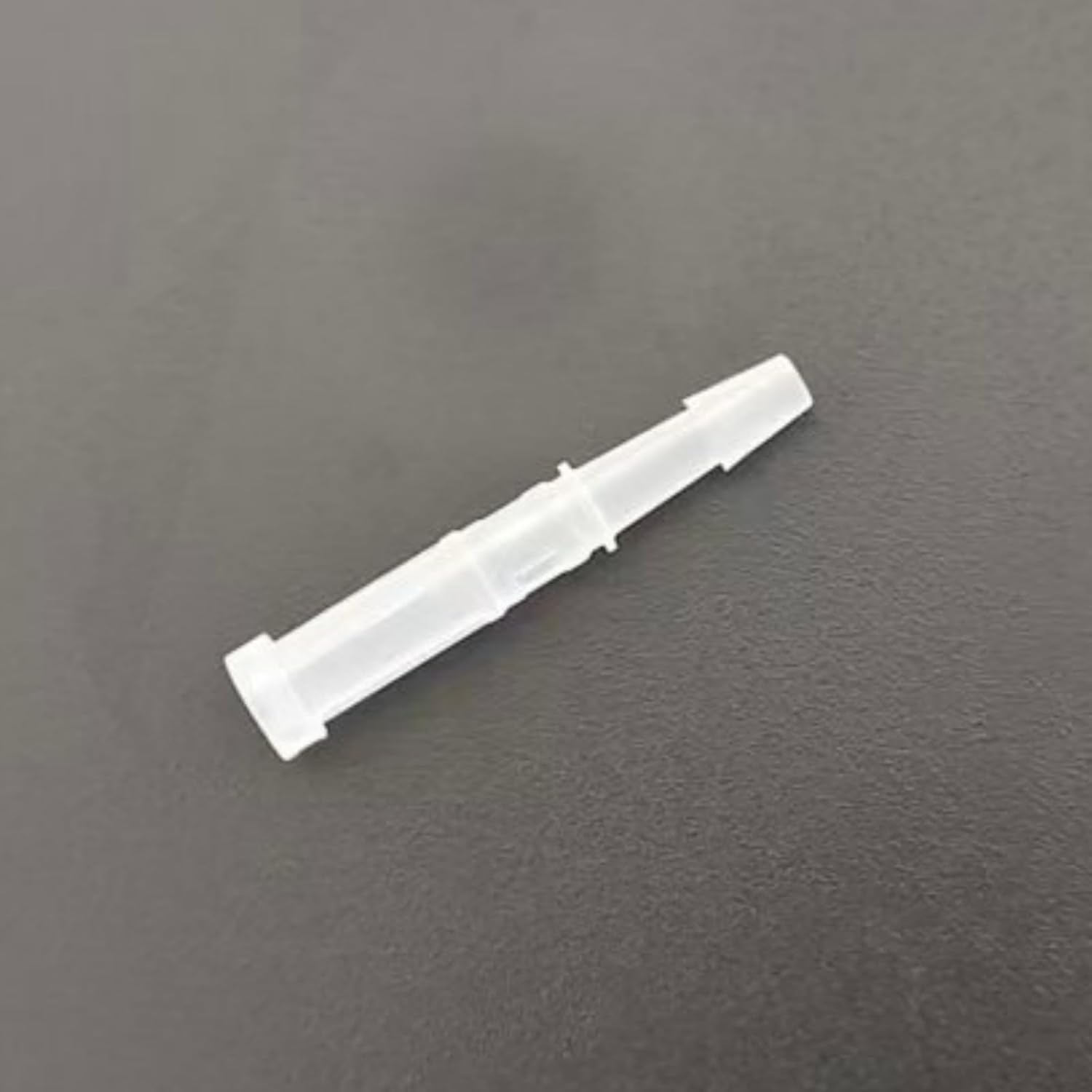 Plastic Hose Barbed Connector Rotatable Fitting Suitable for Laboratory Biochemical/Analytical Instruments Food Processing Machinery Transparent PP Bulk (50, 3/32'')