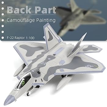 新品 アシェット 1/100 F-22 Rapter ラプター アメリカ空軍 Amazon | 18 アメリカ空軍 F-22 ラプターエアファイター