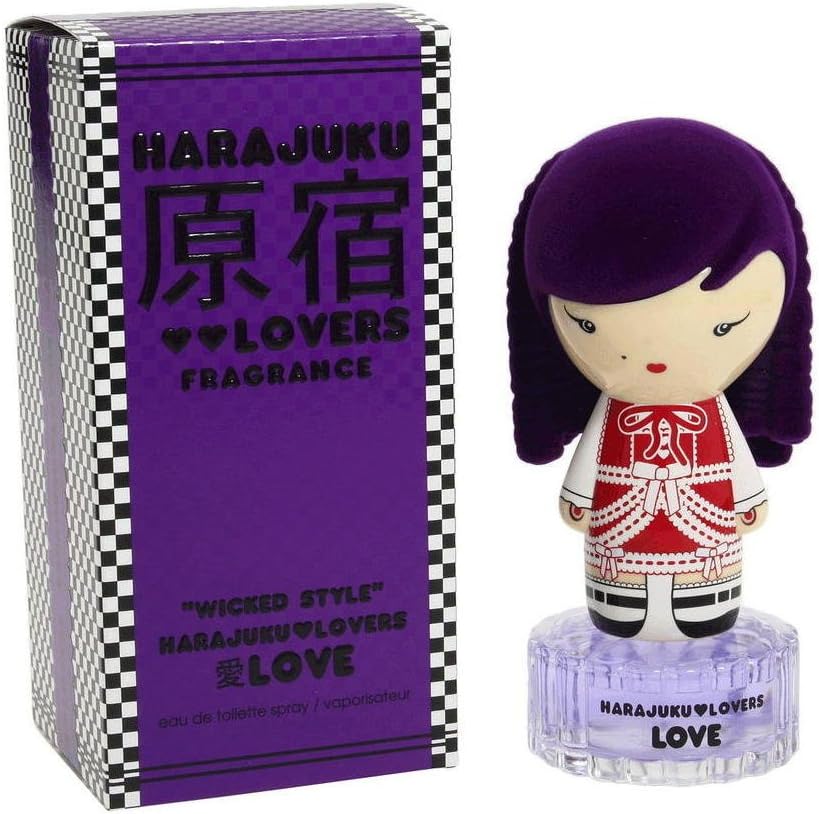 Harajuku Lovers Wicked Style Love by Gwen Stefani for women Eau De Toilette Spray, 1.0 Ounces