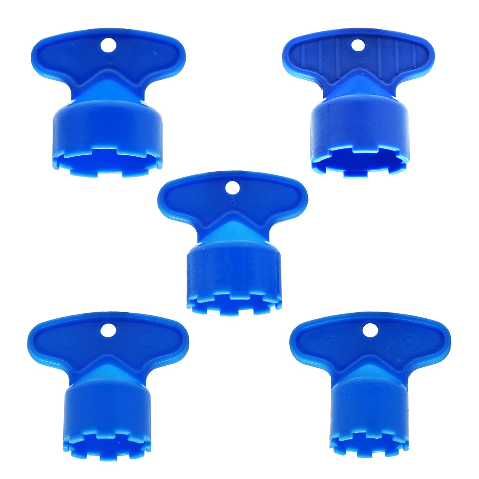 蛇口エアレーター キー取り外しレンチ 5サイズセット (M16.5/M18.5/M21.5/M22/M24) 吐水口開閉工具 キャッシュエアレーター専用工具