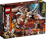 LEGO NINJAGO Wu’s Battle Dragon 71718 Ninja Battle Set Building Kit Featuring Buildable Figures (321 Pieces)