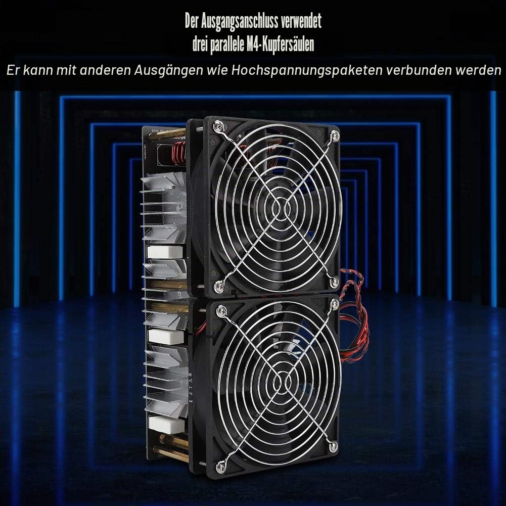 Induktionsheizung Borad für Heimwerker, 12V-48V 2500W Heizplatte Hochfrequenz-Induktionsheizmodul Flyback-Treiber, Niederspannungs-Induktionsheizmodul