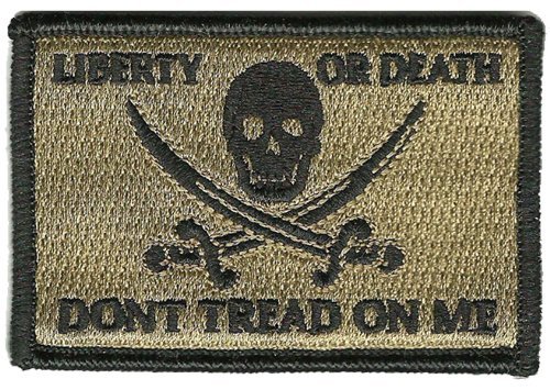 Calico Jack Tactical Patch - Coyote Tan