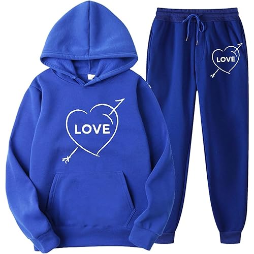 Track Suits for Women Set,Womens 2 Piece Sweatsuit Trendy Loose Two Piece Tracksuit Long Sleeve and Pants Lounge Set
