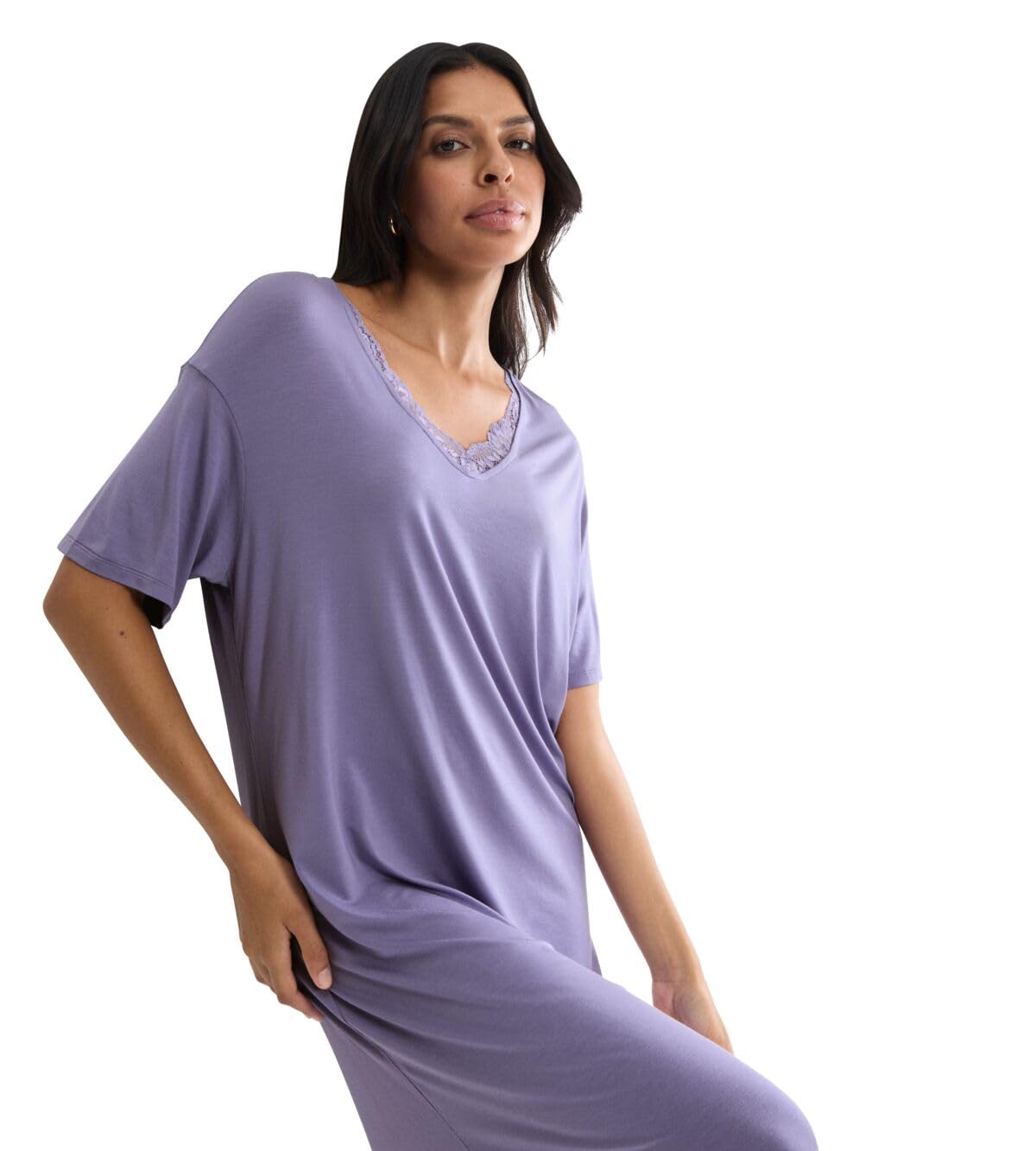 Triumph Women's Timeless Sensuality NDK SSL X Nightgown, liliowy, 40