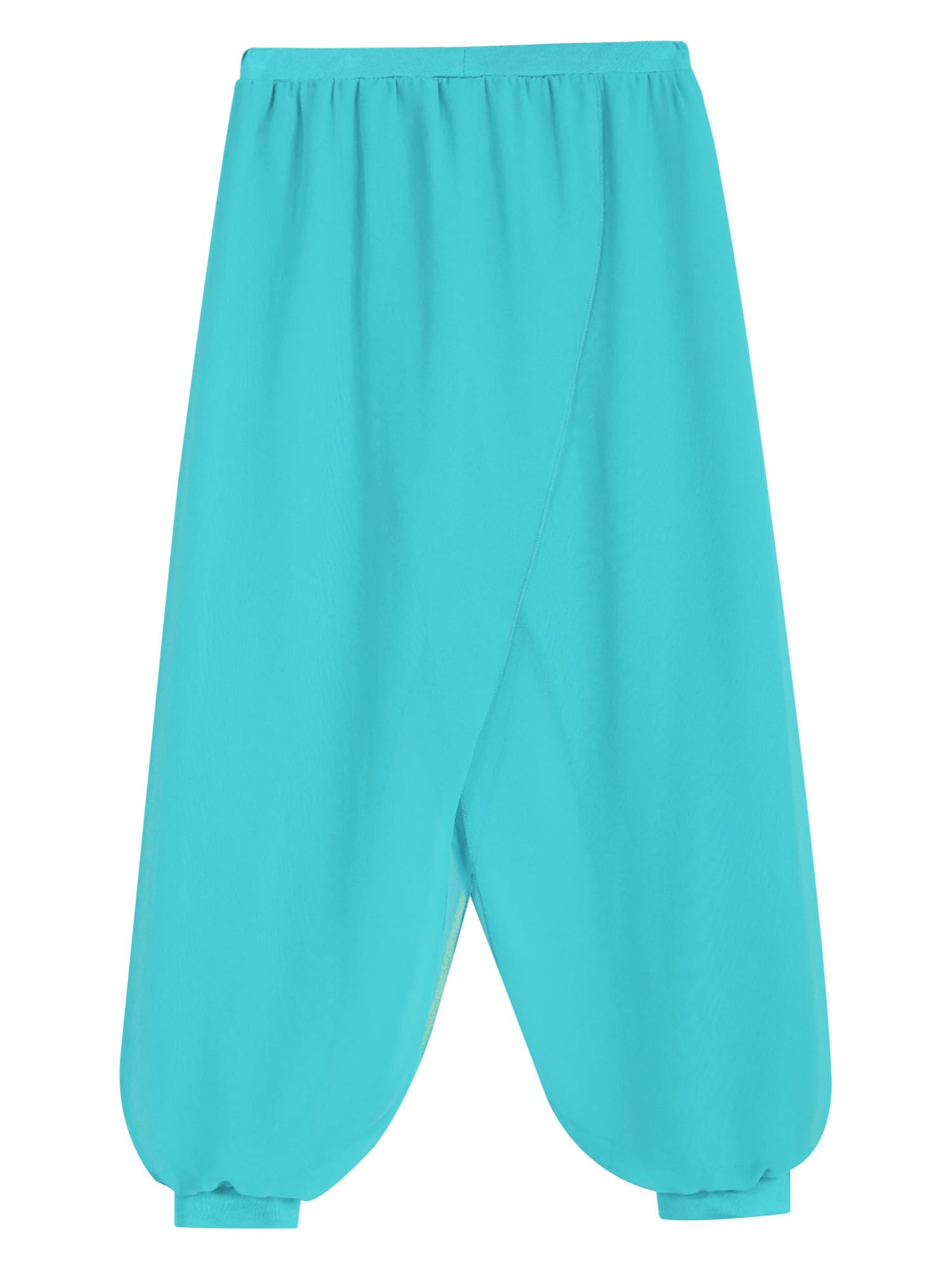 IEFIEL Enfant Fille Fendu Pantalon Décontracté Sports Yoga Palazzo Sarouel Pantalon Danse Classique Fluide Taille Haute