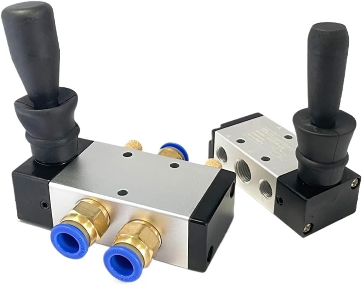 Pneumatic Hand Valve Electromagnetic 2 Position 3 Port Solenoid Valve 4H210-06/08 4H310-08/10 4H410-15(4H310-10,With12mmFittings)