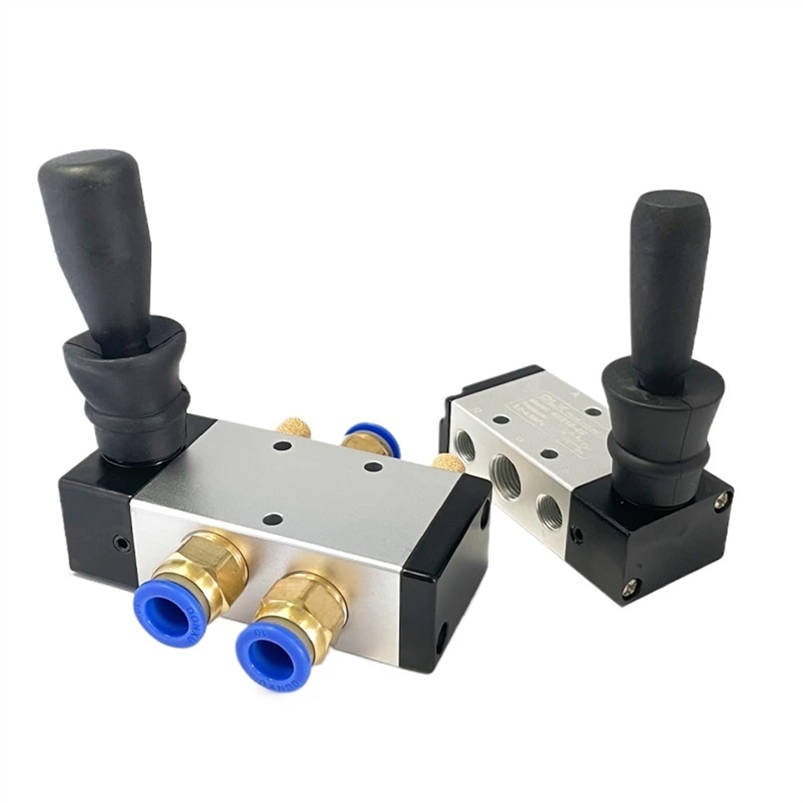 Cihatsln 4H410-15 Pneumatic Manual Valve 2 Position 3 Port Solenoid Solenoid Valve 4H210-06/08 4H310-08/10 (,With10mmfittings)