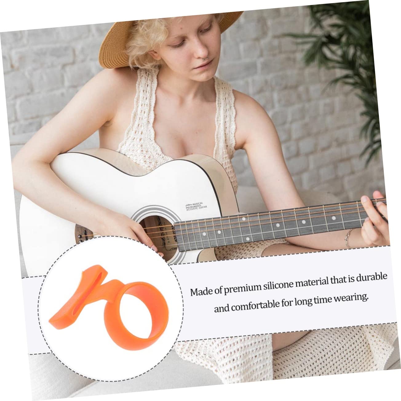 Toyvian 8 Piezas Elegir de Funda para púas de Guitarra Organizador de púas de Instrumentos puas Guitarra acústica Guitar Picks bajo Herramientas Recoger Herramienta de sujeción