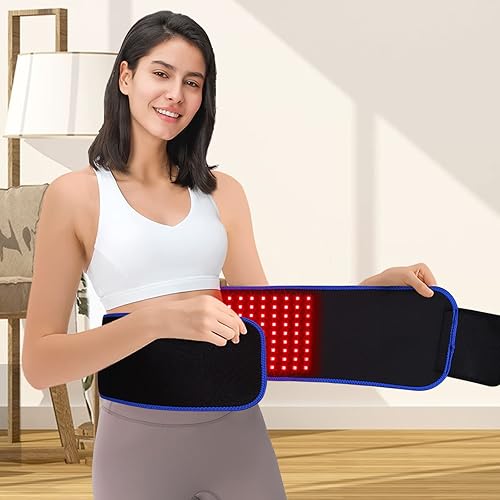 Miniatura 8 de DGXINJUN Dispositivos de terapia de luz infrarroja roja para envoltura corporal Alivio del dolor de espalda Uso en el hogar Articulaciones de