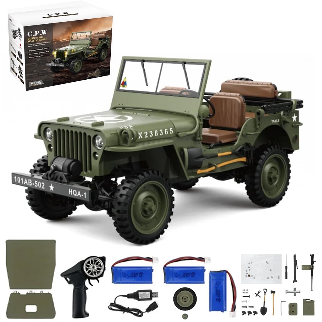 RCXTechPro 1/14 RC Off Road Truck 4WD Rock Crawler Electric Remote Control Offroad Vehicle 2.4GHz Climbing RC Car Simulation Jeep Style RTR Trail Racing Model for Adults Hobbyists