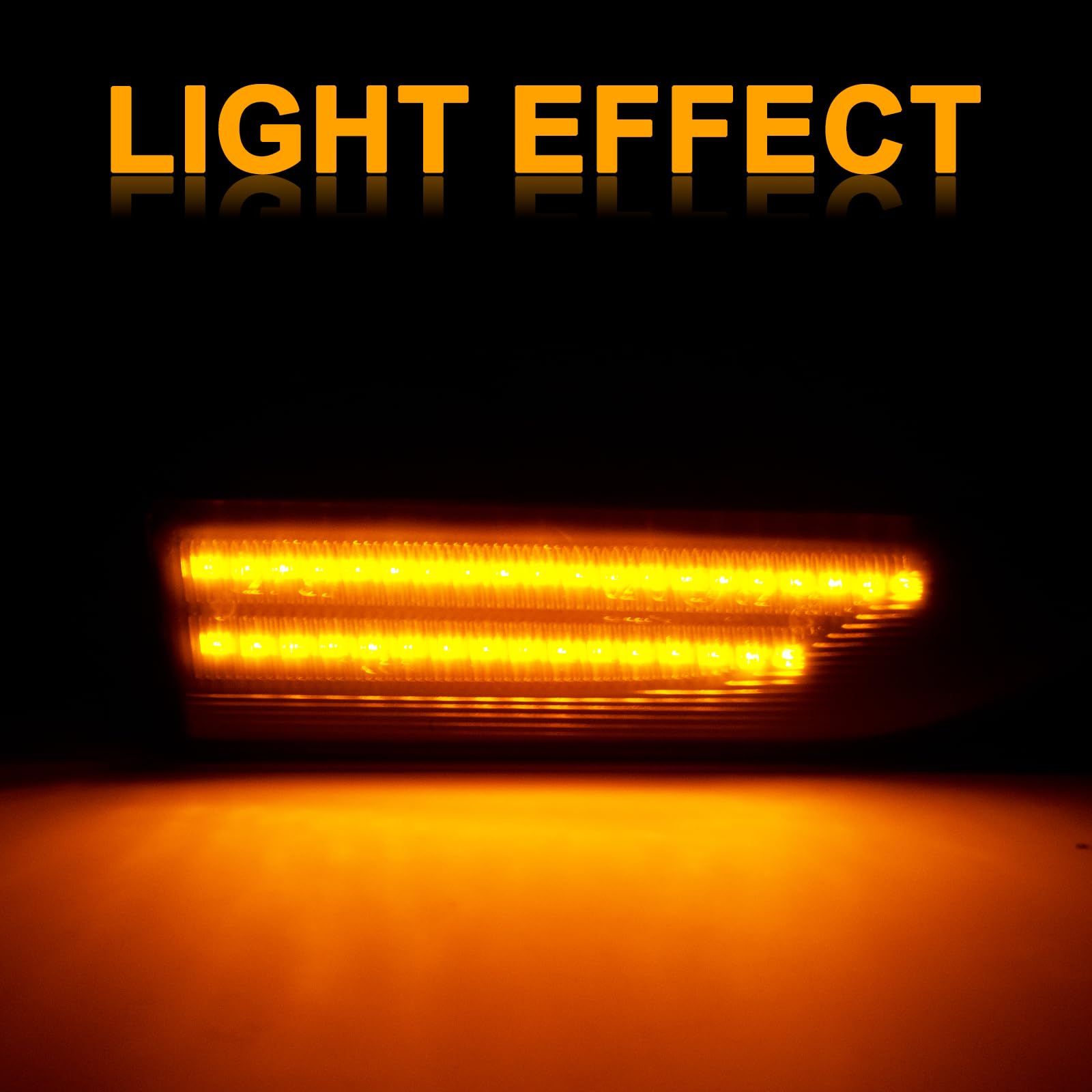 Frecce Laterale a LED per VW Caddy T6 2015~2024, Indicatore di Direzione, 2 Pezzi