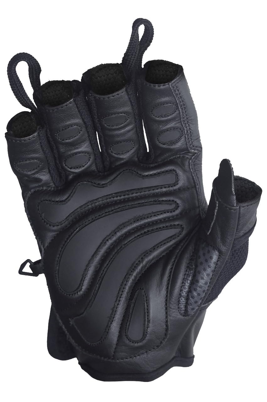 Guanti da palestra in pelle Elite – Grip & Comfort Design per sollevamento pesi, powerlifting, bodybuilding e allenamento della forza per uomini e donne