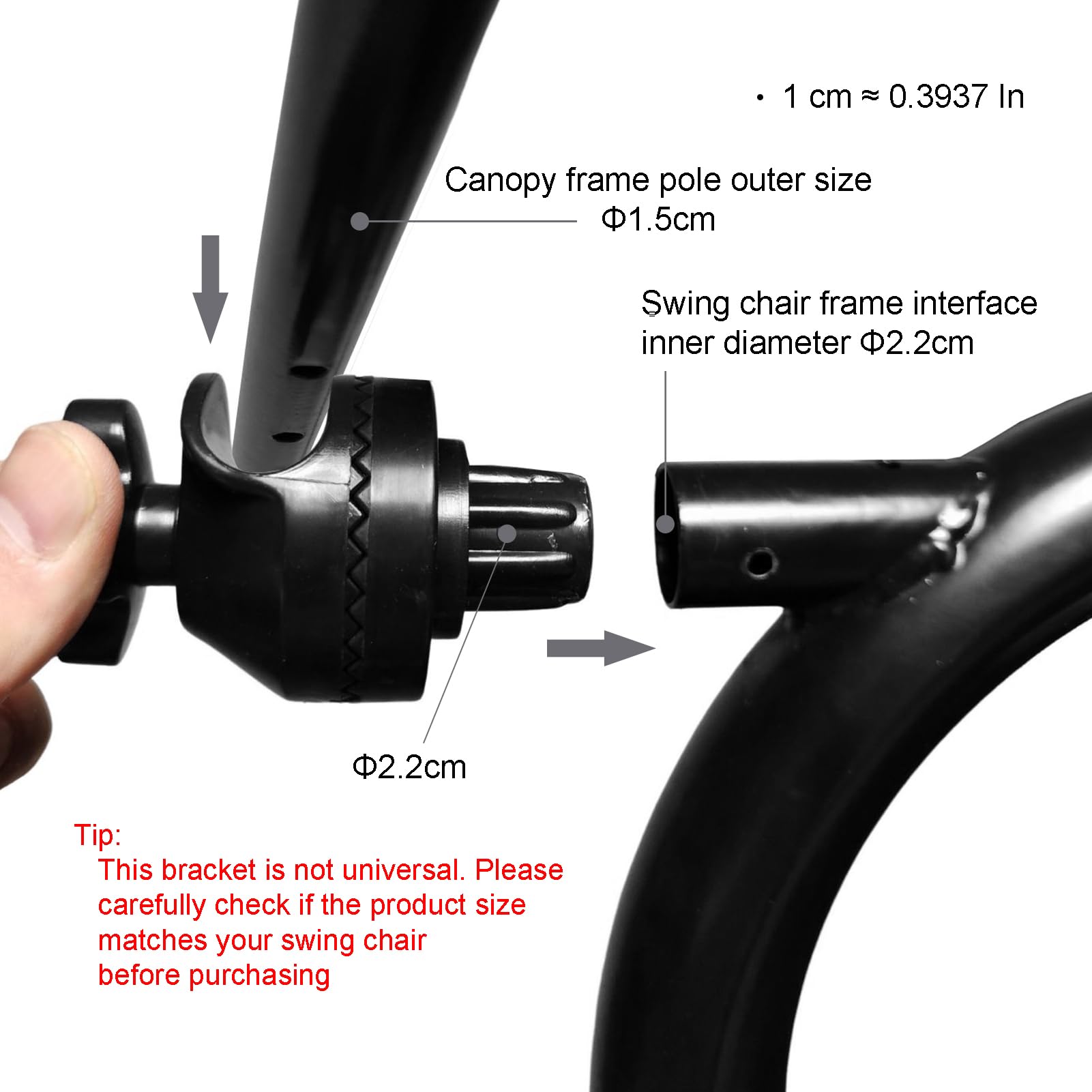 Swing Seat Patio Swing Canopy Frame Replacement Parts Patio Swing