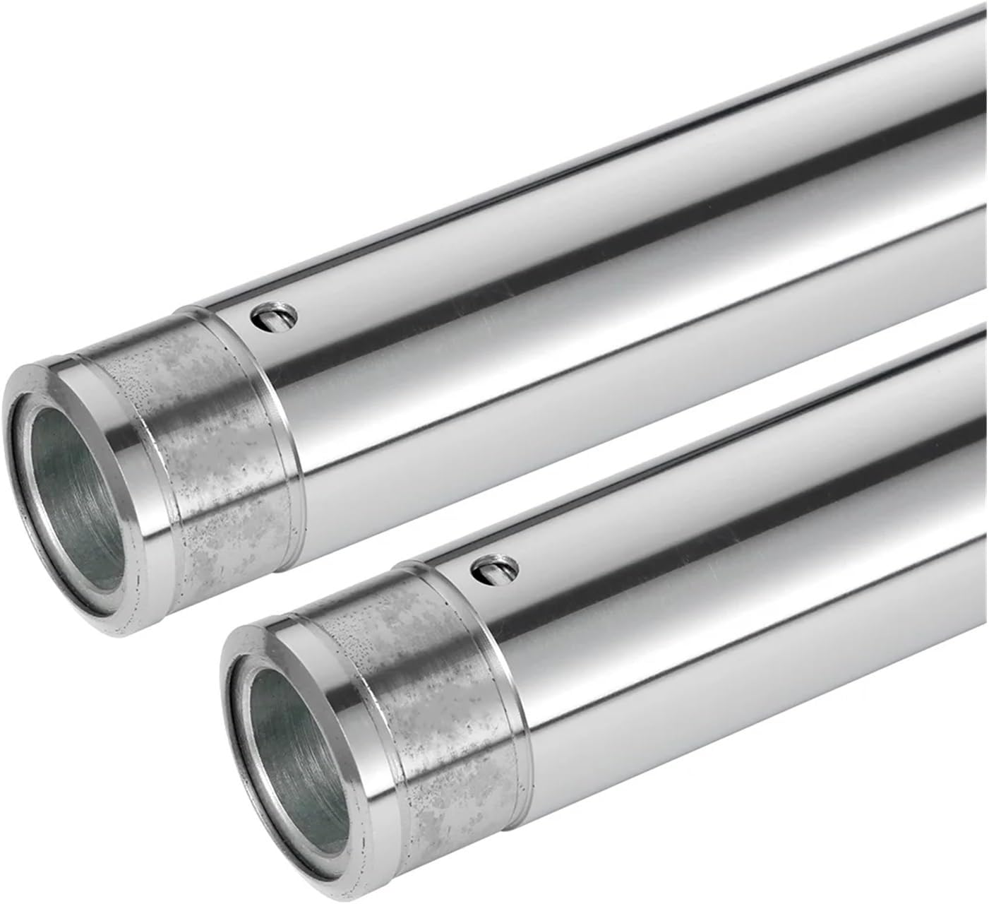 Motorcycle Fork Tubes Gold Front Inner Fork Pipe Compatible With Suzuki LS650 Boulevard S40 2005-2017 LS650 Savage 1986-2004