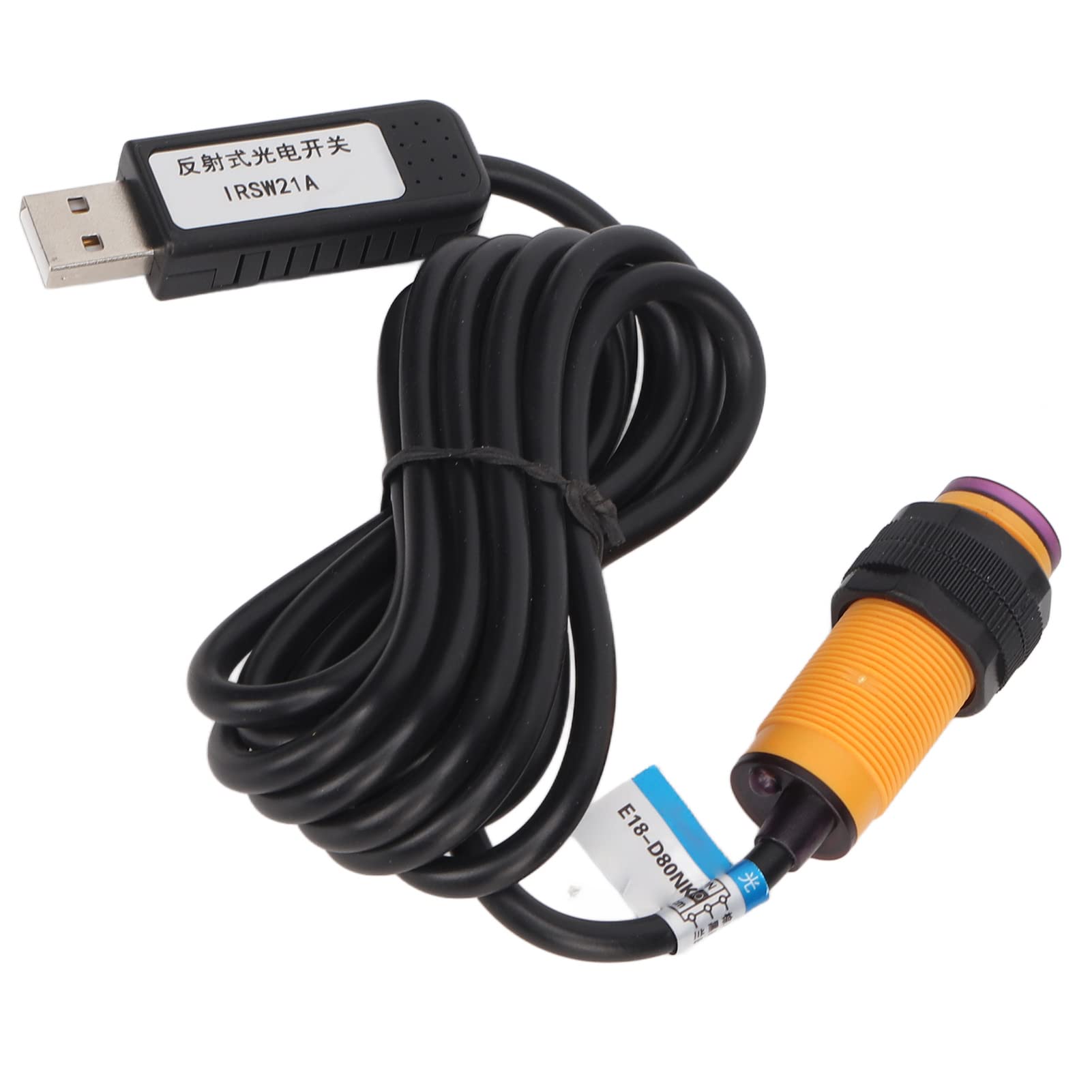 Reflektierender USB-Lichtschranke mit USB-Infrarotsensor für Spiele, Büro, Mechanische Geräte