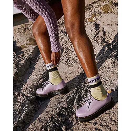 Image of Dr. Martens Womens 1461 Quad Smooth Leather Platform Shoes