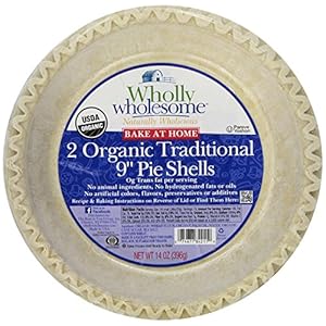Wholly Wholesome, Pie Shells, Traditional, 2 Count, 14 oz (Frozen)