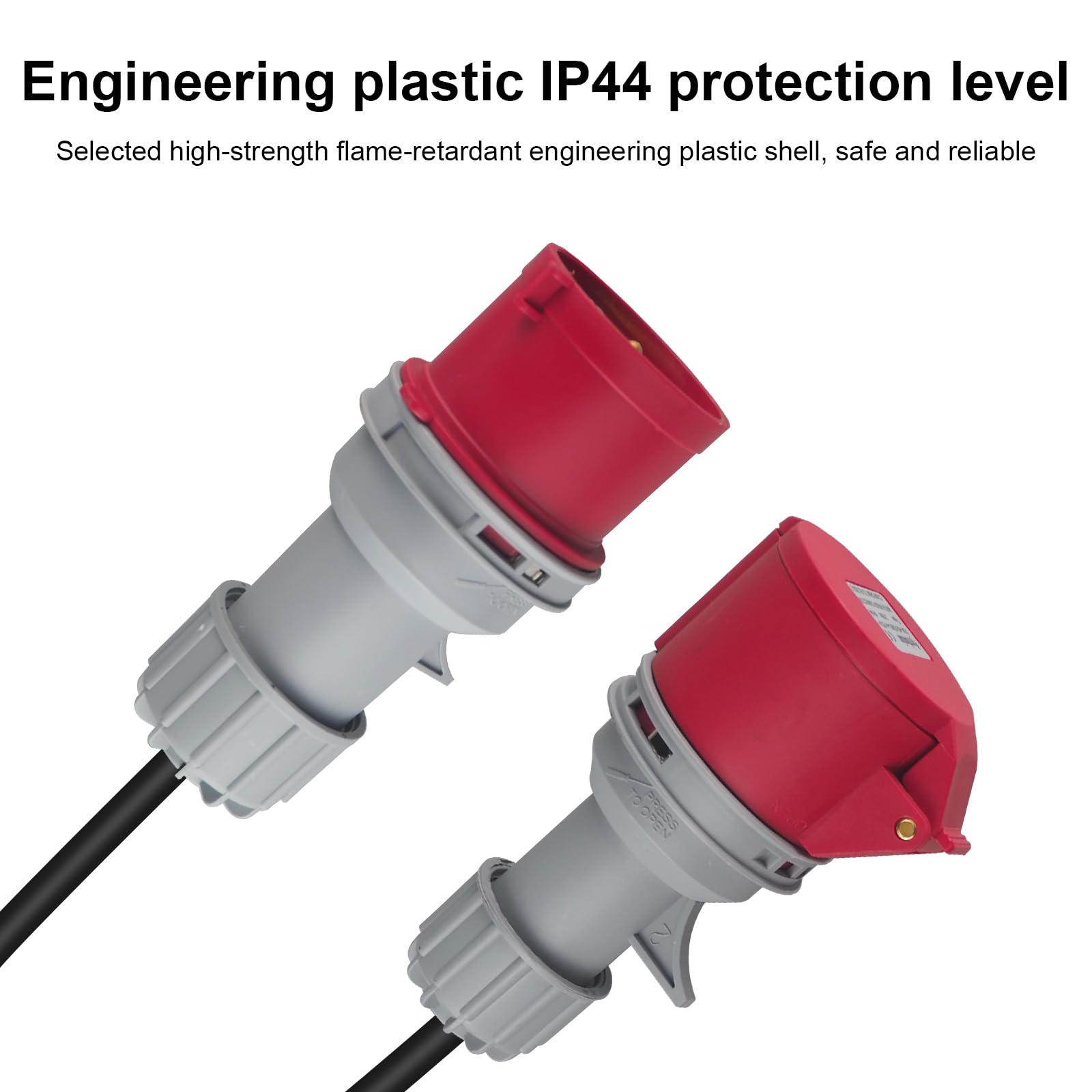 16A 5-polig naar 32A 5-polig CEE adapter | Krachtstroom Reductie Adapter