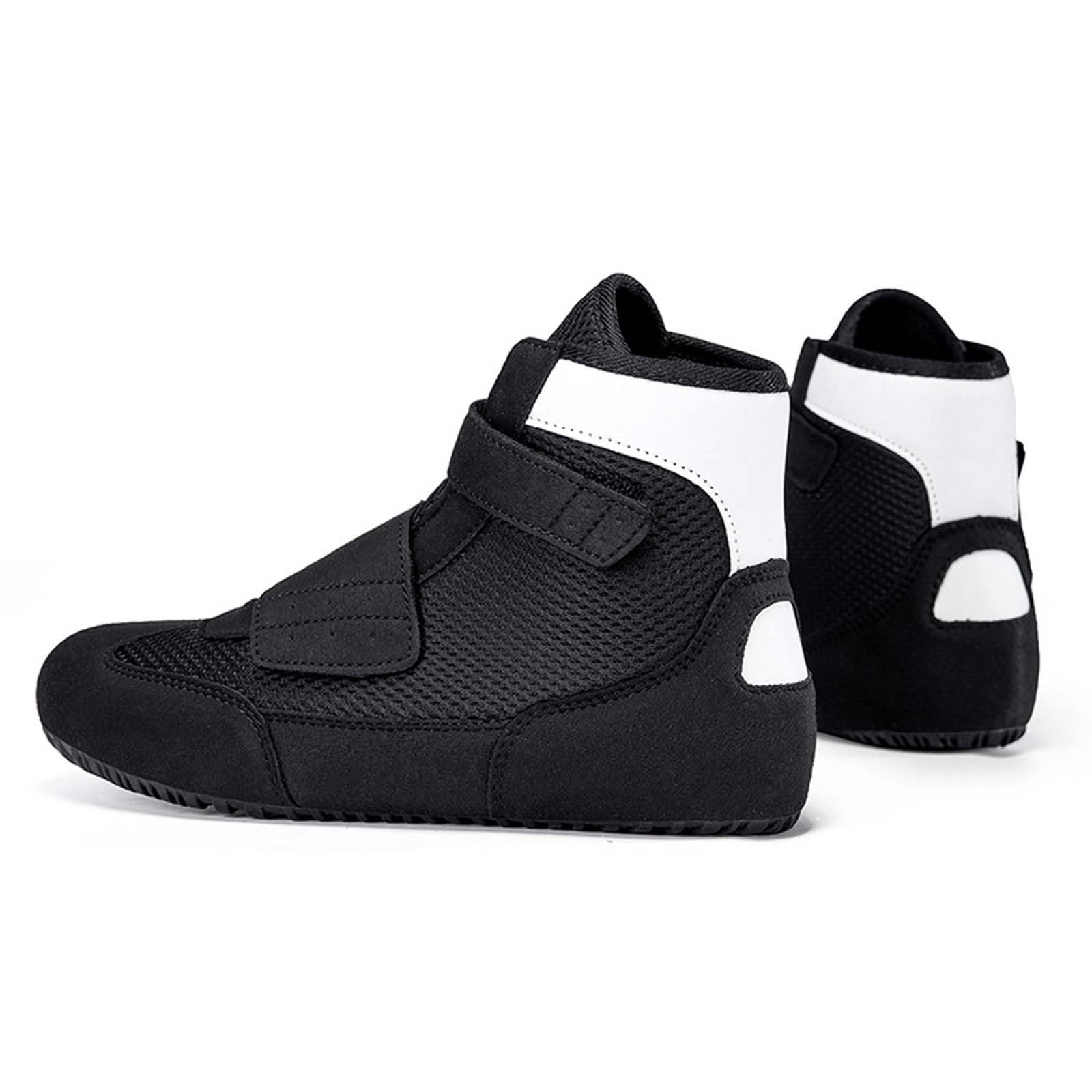 Generisch Scarpe da allenamento robuste e maneggevoli per ragazzi in stile wrestling e boxe per competizione e allenamento