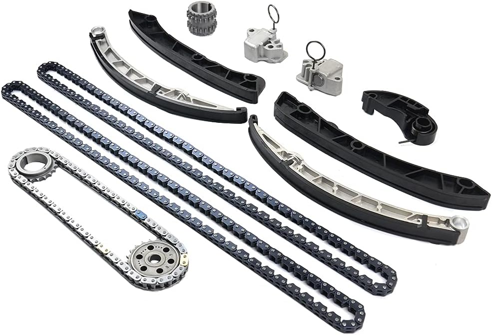 Timing Chain Kit Replacement for Land Rover 5.0L LR4, Range Rover Sport 3.0L 5.0L 2010-2015 Replace# LR032048 LR072638 LR072611 LR012111