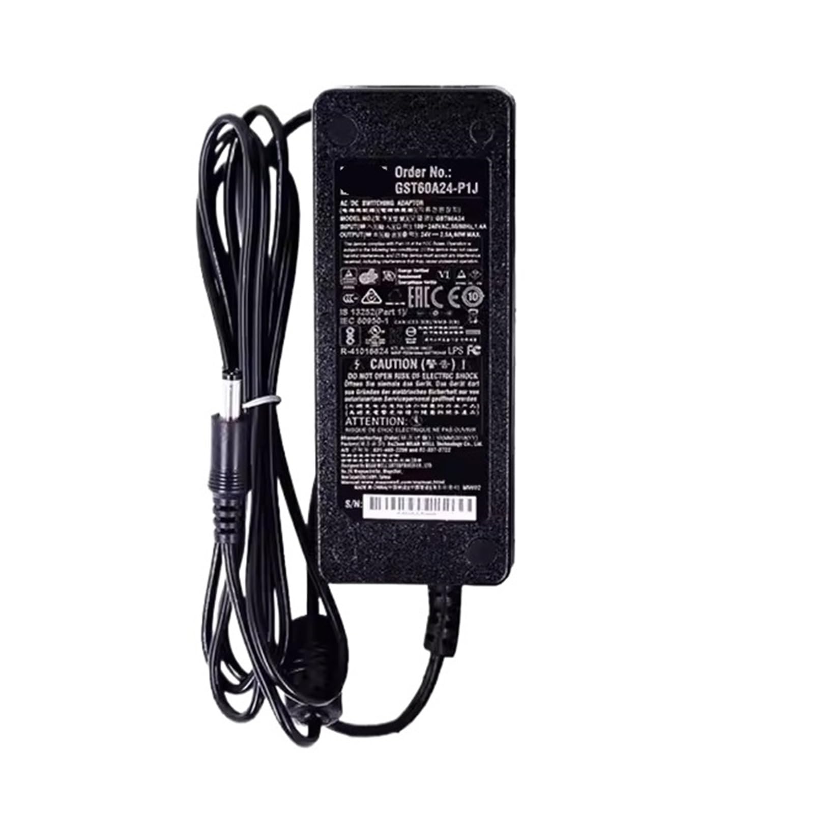 SWEWDSQG GST60A GST60A05-P1J GST60A09-P1J GST60A12-P1J GST60A15-P1J GST60A24-P1J GST60A48-P1J 60W AC-DC Industrial Adaptor(GST60A12-P1J)