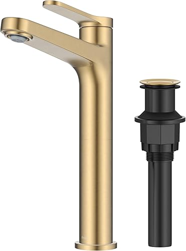 Miniatura 22 de KRAUS Indy Grifo de baño sin contacto con sensor táctil con caja de control y mezclador de temperatura en acero inoxidable libre de manchas, Acero