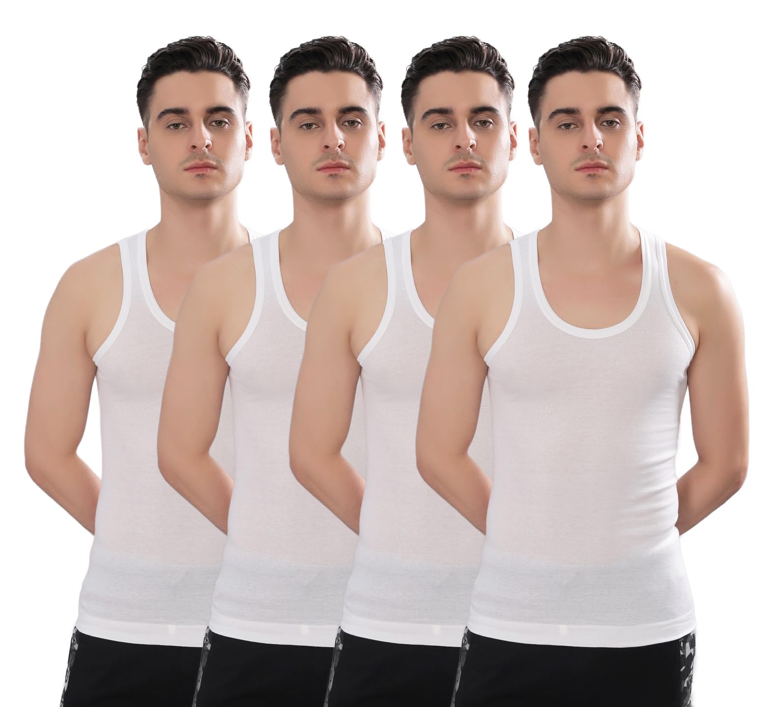 dollar bigboss Men's Solid Regular Fit Vest-picture-40