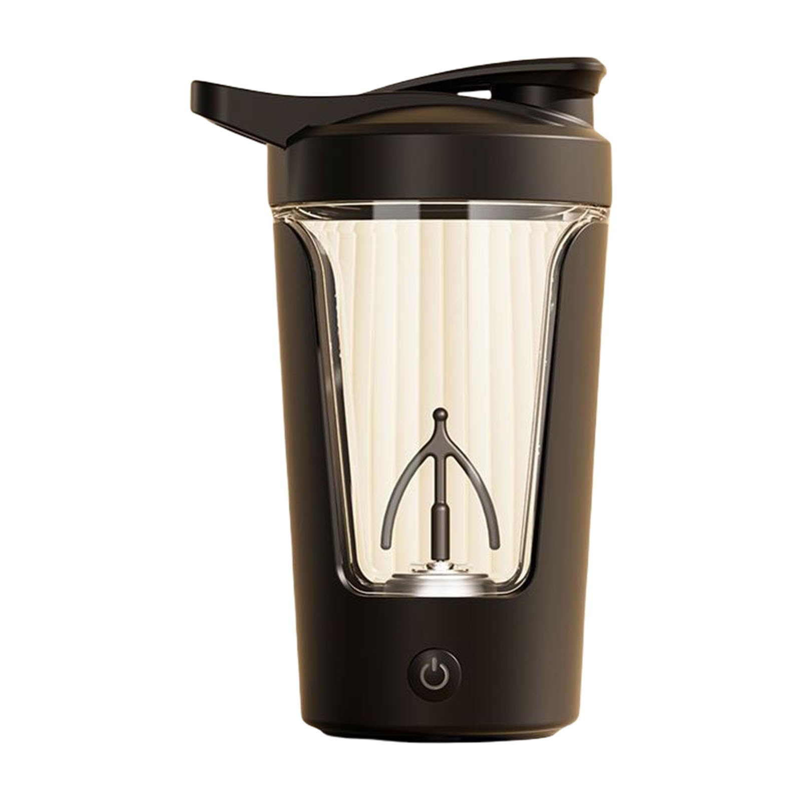 Jazuaiao Black Automatic Stirring Mug Coffee Milk Cup 450Ml Mixing Cup Automatic Coffee Blenders For Travel Home Sports Home Mixer Rotating Water