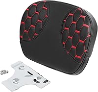 Vista 17 de C.C. RIDER Pasajero Respaldo Pad Razor Chopped Tour Pack para Harley Davidson Touring CVO Street Glide Road Glide Electra Glide 2014 en adelante