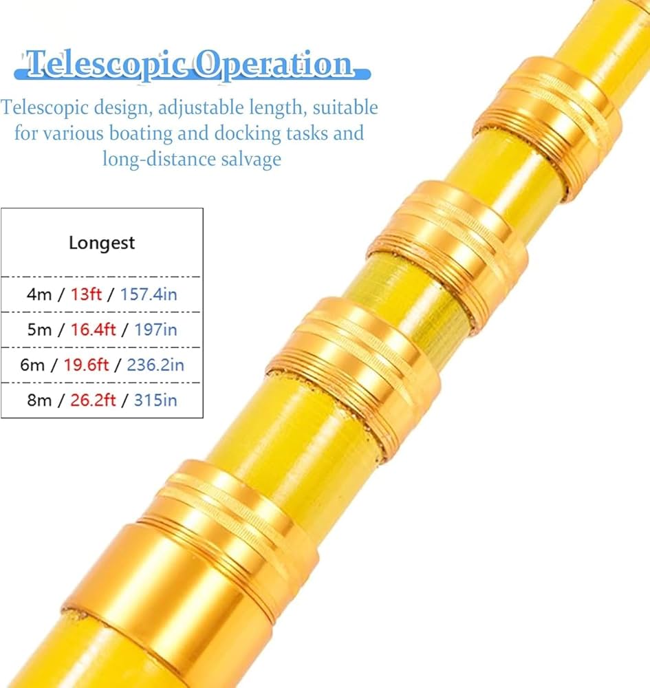 Relaxn Extra Long Telescopic Boat Hook | Boat Warehouse