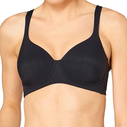 Triumph Modern Soft+Cotton P T-Shirt Bra Femme, BLACK, 75A