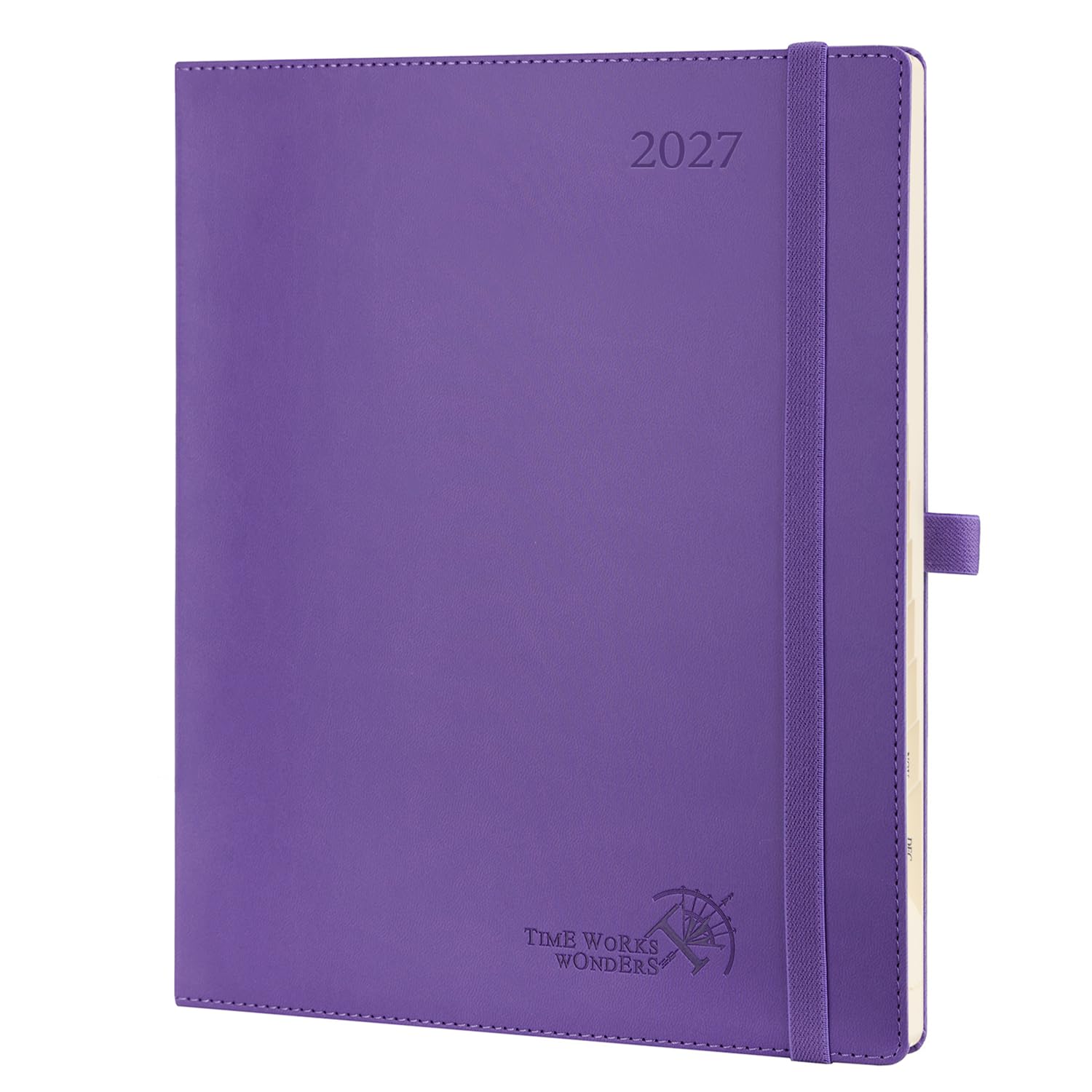 POPRUN 2027 Planner, Large-8.5" x 10.5", Weekly &amp; Monthly Appointment Book