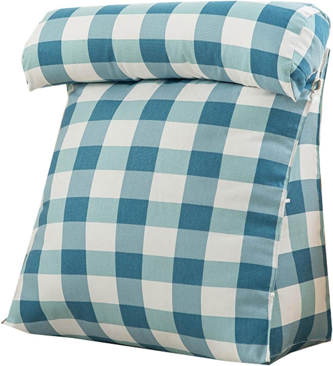 Oreiller de lecture et coussin de dossier de lit pour relaxation 60x50cm