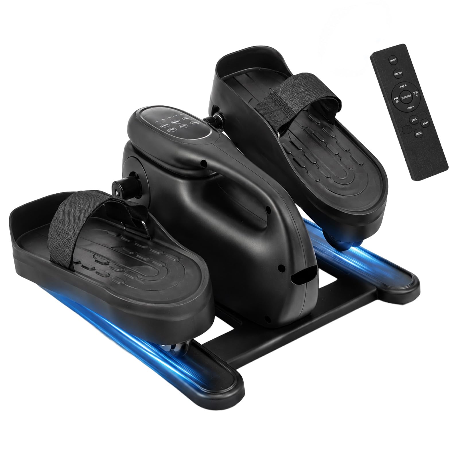 EVERGOODS Under Desk Elliptical Machine, Portable Exercise Equipment Home