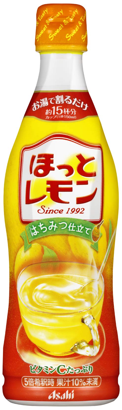 Amazon.co.jp: アサヒ飲料 ほっとレモン 希釈用 470ml×12本 : 食品
