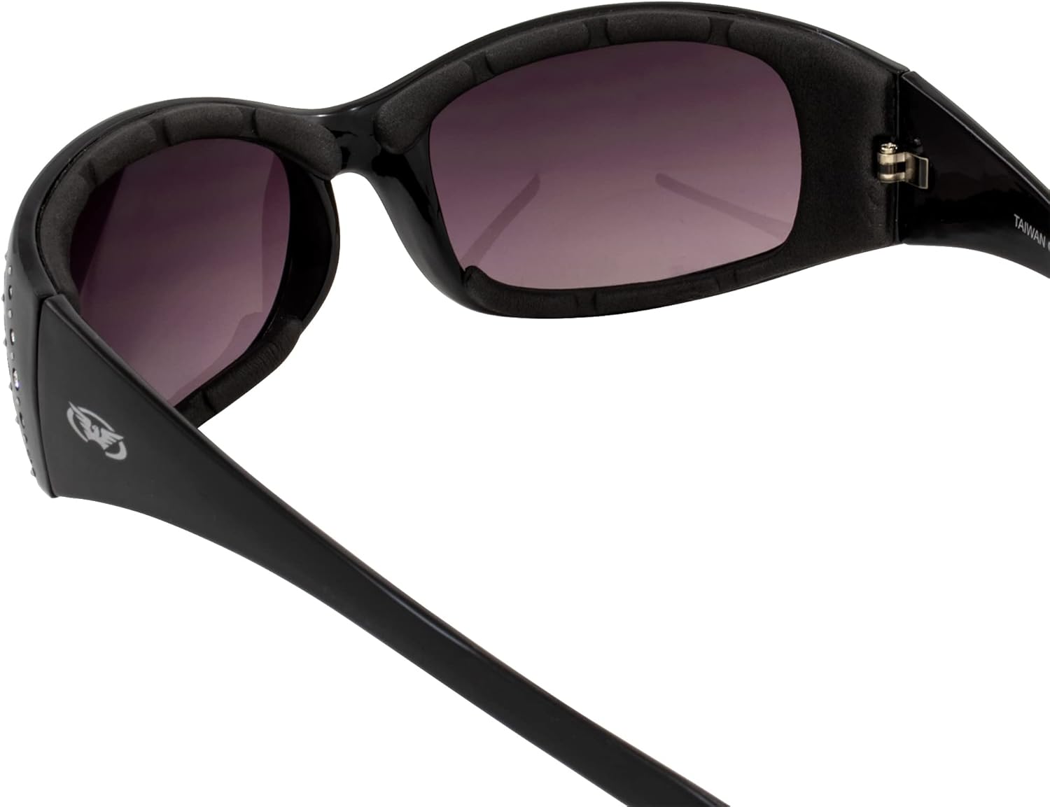 Global Vision Marilyn 2 Plus Padded Motorcycle Glasses for Women 4 Pair w/Clear Smoke Driving Mirror and Blue Mirror Lens - Image 8