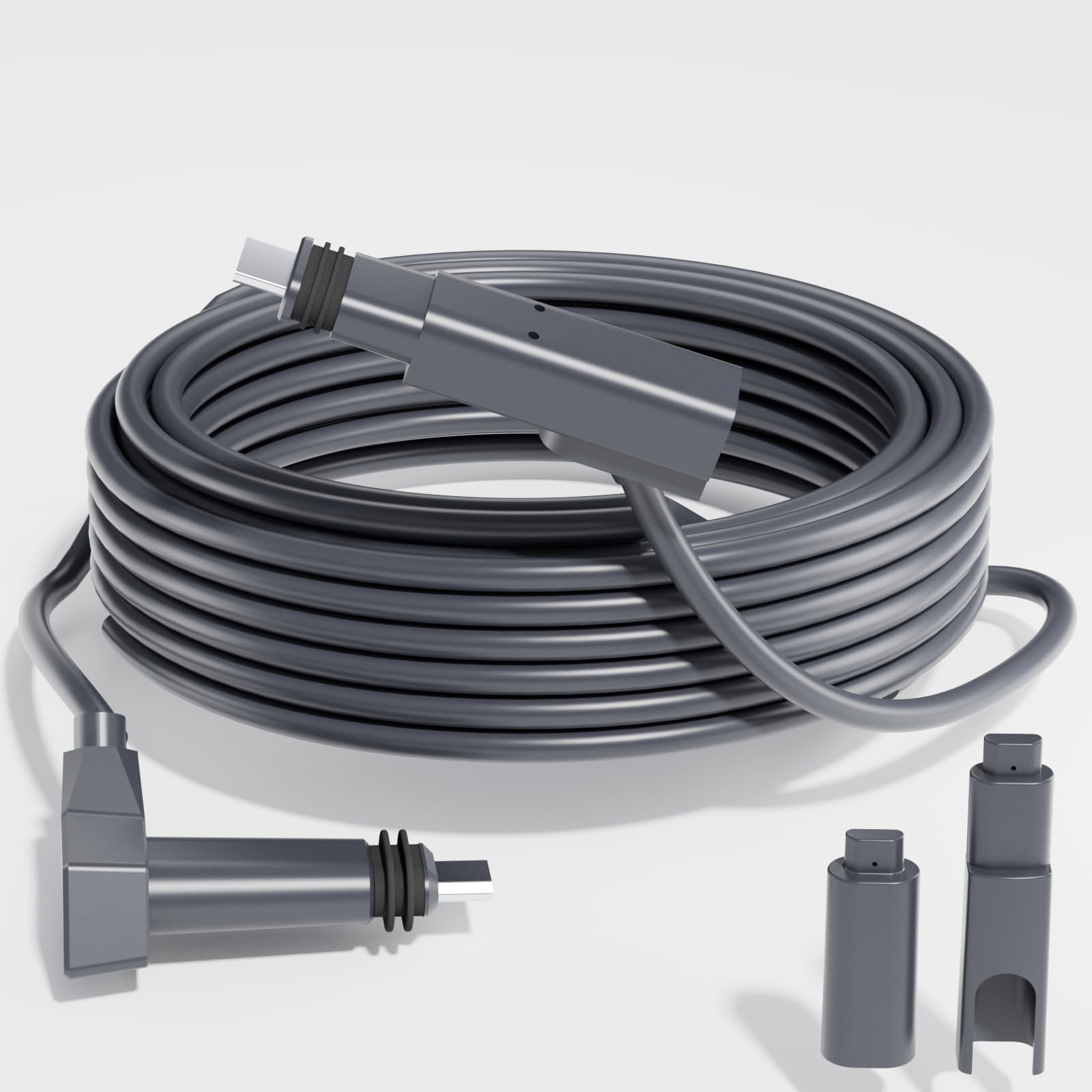 Starlink Cable 75FT for Standard Actuated Gen 2, Starlink Replacement Cable for Rectangular Satellite V2 Waterproof Gray (75FT/23M)