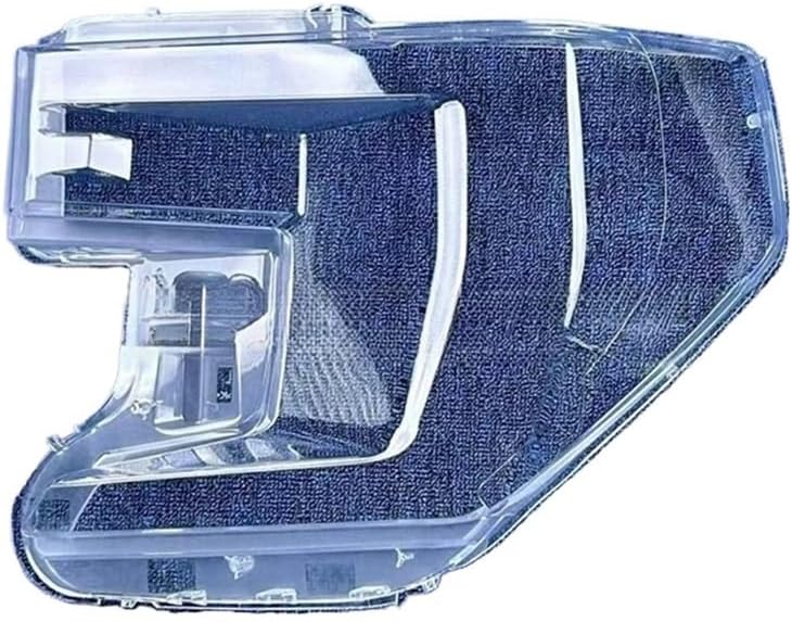 Head light Lenses Compatible Compatible for for GMC for Sierra 2019 Car Articles Cover Using Transparent PC Plastic Raw Material Production Replacement Lens Housing(Large) (A)