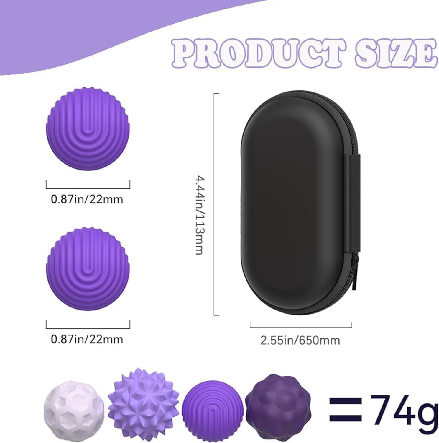 8 Stück Magnetic Fidget Balls - Magnetische Sensorik Kugeln Anti-Stress