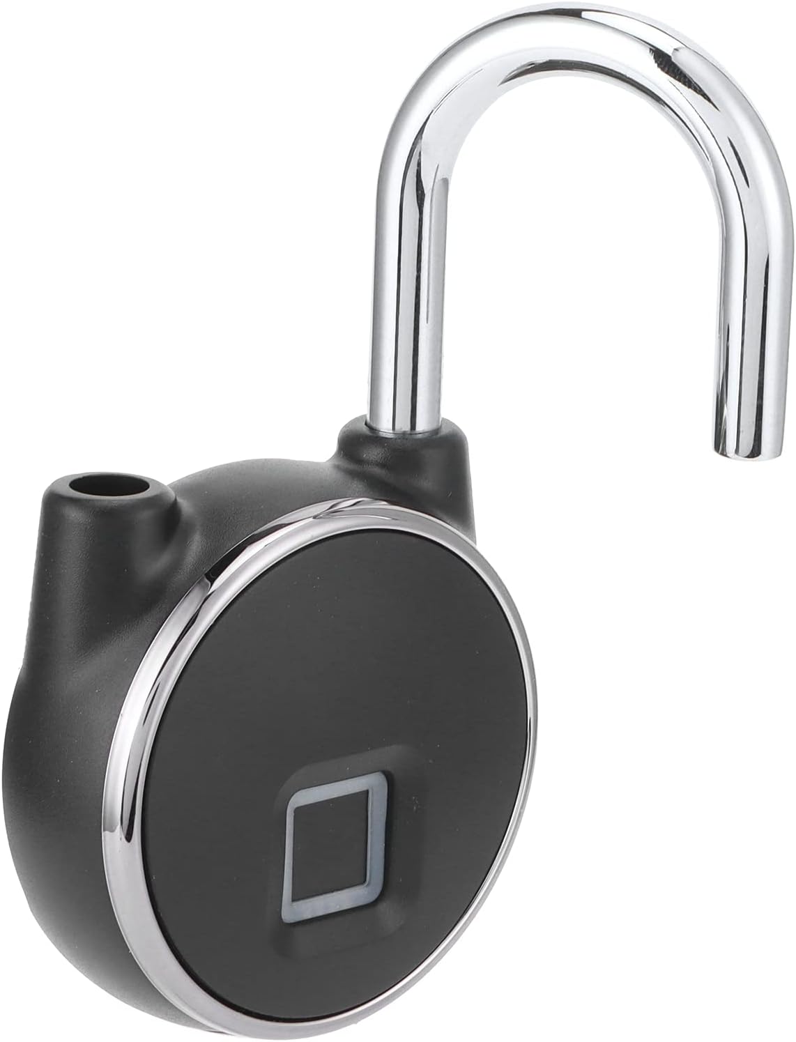 Padlock, Fingerprint Padlock Ultra Light Open Fingerprint Lock with USB Charging for Locker, Handbags, Combination Padlocks