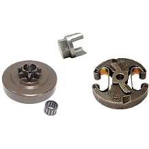Clutch + Sprocket Drum .325" 7T + Removal Tool for Husqvarna 455, 460, 461 Rep 537 29 17-02